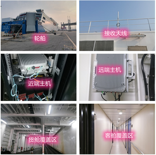  阜龙乡海上游轮轮船渔船覆盖案例